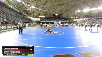 2A 106 lbs Cons. Round 1 - Lincoln Freeman, Fort Vancouver vs Damian Fernandez, Burlington-Edison