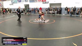 138 lbs Cons. Round 5 - Mason Bock, Soldotna Whalers Wrestling Club vs Jett Knezovich, Interior Grappling Academy