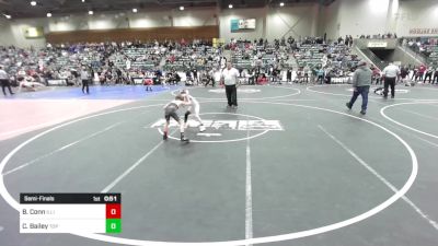 62 lbs Semifinal - Brysen Conn, Illinois Valley YW vs Colton Bailey, Top Fuelers WC