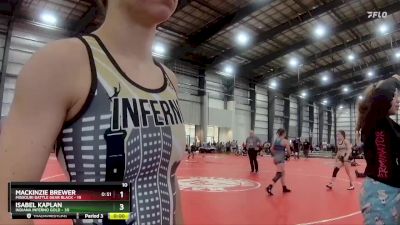 122 lbs Finals (8 Team) - Addilyn Masters, Missouri Battle Gear Black vs Marisa Schneider, Indiana Inferno Gold