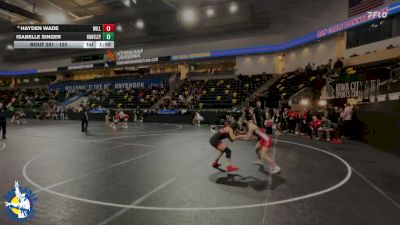 120 lbs Prelim - Isabelle Singer, Huntley vs Hayden Wade, Williamsburg