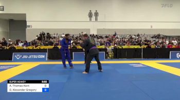 Adam Thomas Kent vs Dorian Alexander Gregory 2024 World Masters IBJJF Jiu-Jitsu Championship