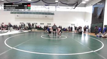 144 lbs Round Of 32 - Ashton Caplette, RHAM vs Cole Passco, Ellis Tech
