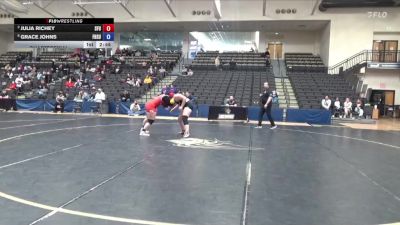 207 lbs Quarterfinal - Julia Richey, Simon Fraser University vs Grace Johns, Fort Hays State
