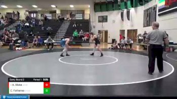 138 lbs Cons. Round 2 - Kayden Blake, Junction City High School Wrestling vs Carson Fatheree, Staley High School Wrestling