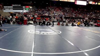 3A 138 lbs Champ. Round 1 - Tiago Luna, Firth vs Razi Manzer, Melba