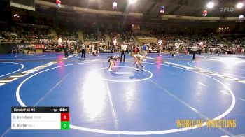 95 lbs Consi Of 32 #2 - Drake VomBaur, Bear Cave vs Elijah Butler, California Grapplers