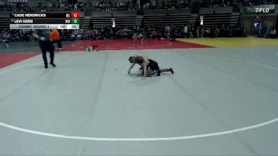 85 lbs Champ. Round 1 - Cade Hendricks, Delano vs Levi Kern, BHVPP