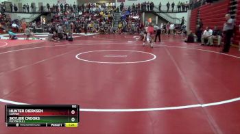 152 lbs Cons. Round 2 - Skylier Crooks, Fulton (H.S.) vs Hunter Dierksen, Clinton