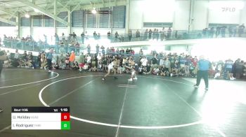 102 lbs Round Of 16 - Uriah Holiday, Academy Of Wrestling vs Ian Rodriguez, Threshold WC