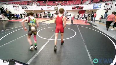 106-112 lbs Consi Of 4 - Austin Richerson, Warner Eagles Youth Wrestling vs Timothy Grout, PrimeTime Youth Wrestling