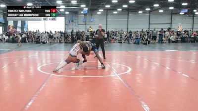92 lbs Round 2 (10:45am Saturday) - Tristan Guarnes, POWA vs Johnathan Thompson, Iowa Black