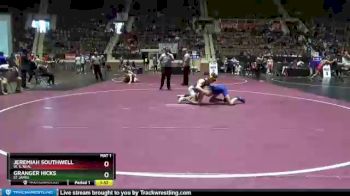 126 lbs Semifinal - Granger Hicks, St James vs Jeremiah Southwell, W. S. Neal