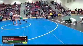 152 lbs Quarterfinal - Tristan Jensen, Star Valley vs Wyatt Allred, Moorcroft