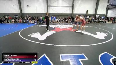 150 lbs Quarterfinal - Gage Lieziert, Washington vs Patrick Halpin, Mat Demon Wrestling Club