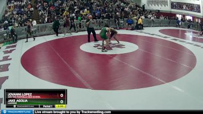 113 lbs Semifinal - Jake Agolia, Lakeside vs Jovanni Lopez, San Tan Foothills High School