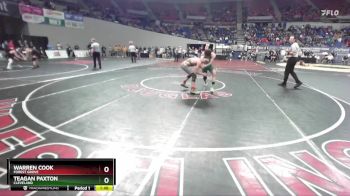 6A-126 lbs Champ. Round 2 - Teagan Paxton, Cleveland vs Warren Cook, Forest Grove