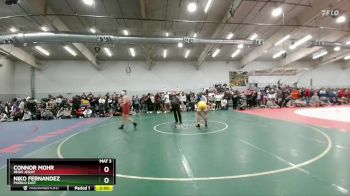 138 lbs Champ. Round 3 - Connor Mohr, Regis Jesuit vs Niko Fernandez, Pueblo East