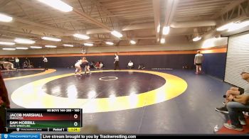 160 lbs Quarterfinal - Jacob Marshall, Panguitch vs Sam Morrill, Elite Wrestling