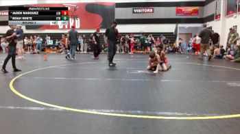 90 lbs Round 2 - Jaden Marquez, LA Elite Wrestling vs Noah White, Eastside Youth Wrestling