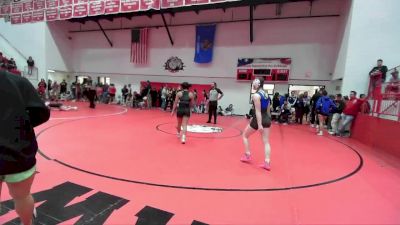 HS 125 lbs Quarterfinal - Marina Loera, Garden City HS vs Bex Dewey-Benda, PIEDMONT