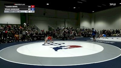 61 lbs Champ. Round 3 - Aaron Seidel, Steller Trained Wrestling vs Ethan Uhorchuk, Minion Training Center