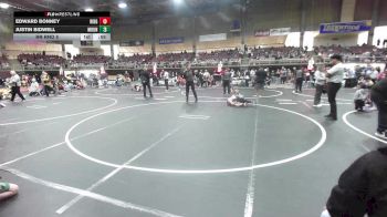 82 lbs Rr Rnd 5 - Edward Bonney, Ridge WC vs Justin Bidwell, Mountain Grapplers WC