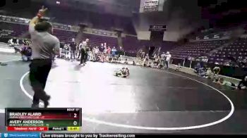 56 lbs Round 5 (10 Team) - Avery Anderson, Bear Cave Wrestling Club vs Bradley Alarid, Duran Wrestling Club