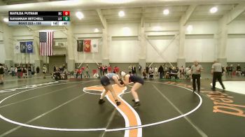 155 lbs Cons. Round 1 - Savannah Mitchell, Layton vs Matilda Putnam, Mountain Crest