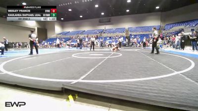 120 lbs Rr Rnd 2 - Wesley Francis, Searcy Youth Wrestling Club vs Kaulahea Raphael Leal, Jflo Trained