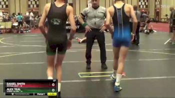 107 lbs Round 1 (6 Team) - Alex Teal, SVRWC Silver vs Daniel Smith, Revival Gray