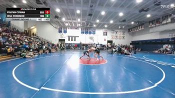 157 lbs Champ. Round 1 - Rylynn Cowan, Douglas vs Will Thomson, Wright