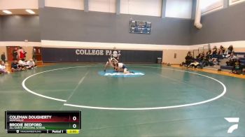 165 lbs Round 1 - Brodie Bedford, All Saints Episcopal School vs Coleman Dougherty, Huntsville