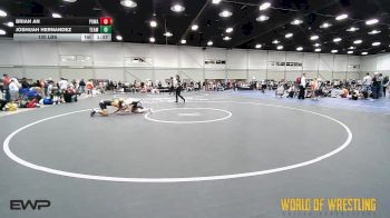120 lbs Consi Of 4 - Brian An, POWA 14U vs Joshuah Hernandez, Team Wyoming 14U