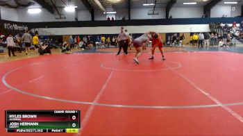 285 lbs Champ. Round 1 - Josh Hermann, Liberty vs Myles Brown, Alvernia