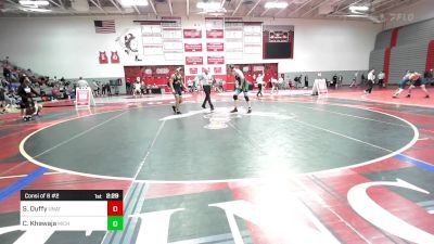 184 lbs Consi Of 8 #2 - Steven Duffy, UNATT - Cleveland State vs Codei Khawaja, Michigan