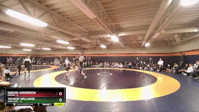 61 lbs Semis & 3rd Wb (16 Team) - Tayson Williams, Westlake vs Anson Anderson, Uintah