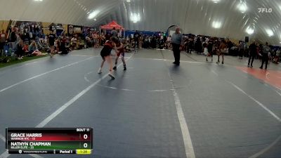 76 lbs Round 4 (6 Team) - Nathyn Chapman, Killer Elite vs Grace Harris, Warrior RTC