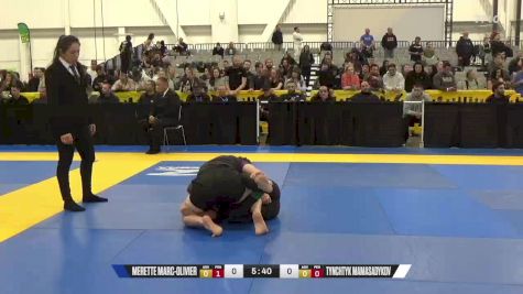 Tynchtyk Mamasadykov vs Marc-Olivier Merette 2024 World IBJJF Jiu-Jitsu No-Gi Championship