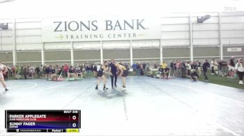 144 lbs Cons. Round 3 - Parker Applegate, Juab Wrestling Club vs Sunny Fager, Empire