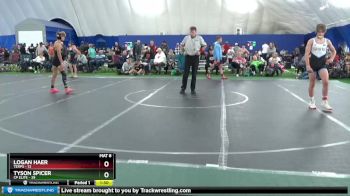 120 lbs Round 6 (10 Team) - Tyson Spicer, CP Elite vs Logan Haer, Terps