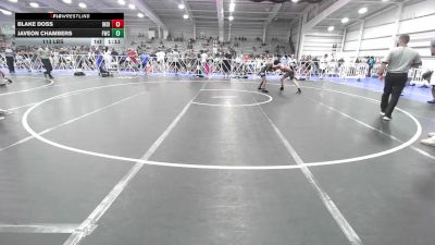 113 lbs Rr Rnd 2 - Blake Doss, Indiana Outlaws Yellow vs Javeon Chambers, Freakztyle Wrecking Crew