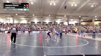 A 157 lbs Cons. Round 2 - Tamarion Johnson, Montgomery Central High School vs Landon Shaw, Livingston Academy