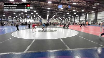 126 lbs Round Of 64 - Nathan Martinez, VA vs Steven Ham 3rd, NJ