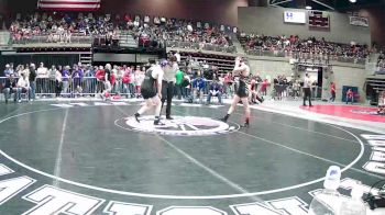 1A 150 lbs Quarterfinal - Quaid Thompson, Milford vs Daren Johnson, Tintic