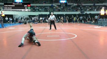 Rookie 6-8 120 Cons. Semi - Kira Ellis, Guerrilla Wrestling (GWA) vs Liam Prosser, Raider Nation Wrestling Club