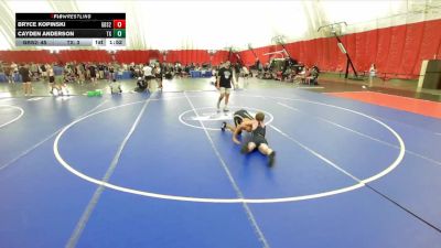 165 lbs Round 2 (8 Team) - Bryce Kopinski, Glenbrook South B vs Cayden Anderson, Team X