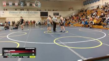 215 lbs Quarterfinal - Cole Carkin, Sherwood vs Carter Bennett, Forest Grove