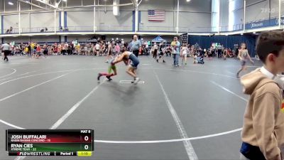 76 lbs Finals (2 Team) - Josh Buffalari, Ragin Raisins Concord vs Ryan Cies, Xtreme Team