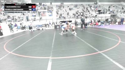 76 kg Champ. Rd Of 32 - Alexandria Alli, USOPTC Women's Resident Freestyle Program vs Isabella Gretzinger, Vision Wrestling